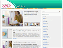 Tablet Screenshot of oficinafem.com